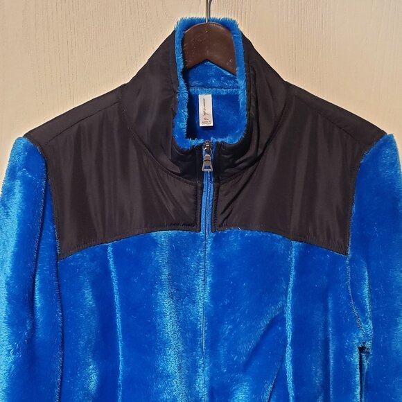Deluxe Blue Athletic Sweater - Jacket - Super Soft, Warm & Comfortable - Large - Picture 2 of 5